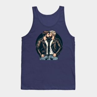 Gay kiss Tank Top